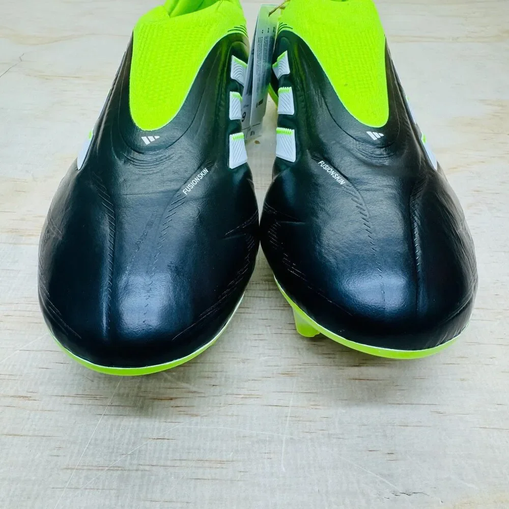 NEW Adidas Copa Pure 3 Elite FG Laceless Soccer Cleats Black JH6302 Mens Sz 9